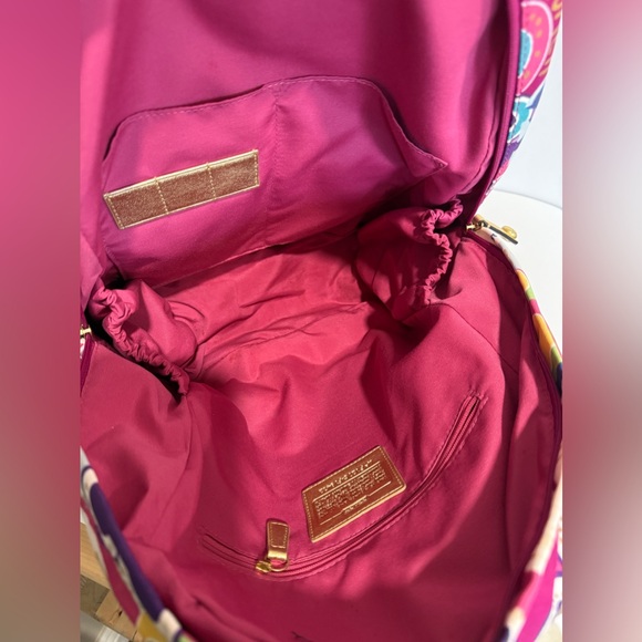 Coach Multicolor Patterned Backpack - Picture 13 of 16
